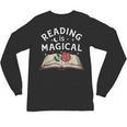 Reading Is Magical Book Lover Bookworm Librarian Library Day Unisex Long Sleeve T-Shirt Reading Is Magical Book Lover Bookworm Librarian Library Day Unisex Long Sleeve T-Shirt