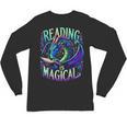 Reading Is Magical Dragon Tee Perfect For Book Lovers Kids Unisex Long Sleeve T-Shirt