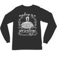 Reading Is A Privilege Vintage Reading Lover Books Unisex Long Sleeve T-Shirt