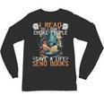 Reading Readers I Read Send Books Dragon Bookworm Tee Unisex Long Sleeve T-Shirt