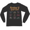 Reading Is Self Care Mental Health Read More Book Unisex Long Sleeve T-Shirt