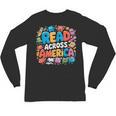 Reads Across Tee America Books Reader Reading Teacher Unisex Long Sleeve T-Shirt