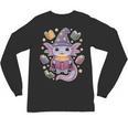 ReadsALOTL Cute Axolotl Book Lover Unisex Long Sleeve T-Shirt ReadsALOTL Cute Axolotl Book Lover Unisex Long Sleeve T-Shirt