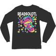 Readsolotl Cute Axolotl Book Lover Reading Women Girls Unisex Long Sleeve T-Shirt Readsolotl Cute Axolotl Book Lover Reading Women Girls Unisex Long Sleeve T-Shirt