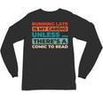 Retro Art Graphic Novels Superheroes Vintage Comic Books Unisex Long Sleeve T-Shirt