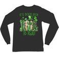Retro Book Lucky Reading Teacher St Patrick's Day -Adults Small Cotton Blend Polyester Blend Short Sleeve Unisex Long Sleeve T-Shirt
