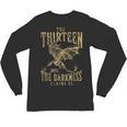 Retro Vintage The Thirteen Until The Darkness Claims Us Book Unisex Long Sleeve T-Shirt Retro Vintage The Thirteen Until The Darkness Claims Us Book Unisex Long Sleeve T-Shirt