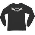 Romantasy Dark Romance Book Bat Boy Wings Shadow Daddy Lover Unisex Long Sleeve T-Shirt