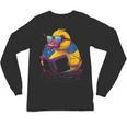 Rubber Duck Rubber Duckie Reading Book Rubber Duckling Unisex Long Sleeve T-Shirt