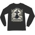 Salem Witch Book Club Vintage Halloween Cat Book Lover Unisex Long Sleeve T-Shirt