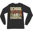 School Librarians Are Essential Library Book Lover Librarian Unisex Long Sleeve T-Shirt School Librarians Are Essential Library Book Lover Librarian Unisex Long Sleeve T-Shirt