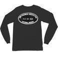 Smithsonian Institution Library 1944 Book Stamp Unisex Long Sleeve T-Shirt