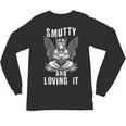 Smutty And Loving It Dark Fantasy Spicy Book Lover Unisex Long Sleeve T-Shirt Smutty And Loving It Dark Fantasy Spicy Book Lover Unisex Long Sleeve T-Shirt