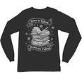 Snow Is Falling Books Are Calling Winter Reading Unisex Long Sleeve T-Shirt
