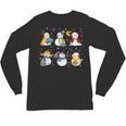 Snowman Reading Books Teacher Christmas Librarian Bookworm Unisex Long Sleeve T-Shirt Snowman Reading Books Teacher Christmas Librarian Bookworm Unisex Long Sleeve T-Shirt