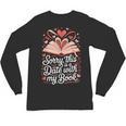 Sorry This Is a Date With My Book Valentine Unisex Long Sleeve T-Shirt