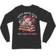 Spicy Book Club Dark Romance Reader Women Bookish Merch Cute Unisex Long Sleeve T-Shirt