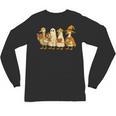 Spooky Halloween Book Lover Halloween Reading Goose Unisex Long Sleeve T-Shirt Spooky Halloween Book Lover Halloween Reading Goose Unisex Long Sleeve T-Shirt