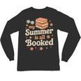My Summer Is All Booked Book Lover Reading Vacation 2025 Unisex Long Sleeve T-Shirt My Summer Is All Booked Book Lover Reading Vacation 2025 Unisex Long Sleeve T-Shirt