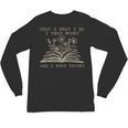 That's What I Do I Read Books And Know Things Bookworm Women Unisex Long Sleeve T-Shirt