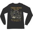 Tired Moms Book Club Coffee Chaos Chapters Unisex Long Sleeve T-Shirt