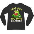 Toad-Ally 100 Days Smarter Frog Reading Book 100 School Day Unisex Long Sleeve T-Shirt Toad-Ally 100 Days Smarter Frog Reading Book 100 School Day Unisex Long Sleeve T-Shirt