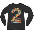 Toddler 2nd Birthday Books Themed 2 Year Old Boys Kids Girls Unisex Long Sleeve T-Shirt