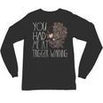Trigger Warning Dark Romance Reader Smut Spicy Book Merch Unisex Long Sleeve T-Shirt Trigger Warning Dark Romance Reader Smut Spicy Book Merch Unisex Long Sleeve T-Shirt