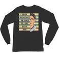 Never Underestimate Girl Read Book Reading Librarian Women Unisex Long Sleeve T-Shirt