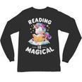 Unicorn Teacher Reading Is Magical Book Unisex Long Sleeve T-Shirt Unicorn Teacher Reading Is Magical Book Unisex Long Sleeve T-Shirt