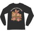 Valentine's Swooning Over Stories Cupid And Book Lover Tee Unisex Long Sleeve T-Shirt