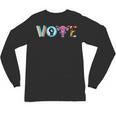 Vote Reproductive Right BLM Political Activism Lgbtq Book Unisex Long Sleeve T-Shirt