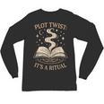 Witchy Book Club Pagan Reader Occult Fiction Coven Ritual Unisex Long Sleeve T-Shirt
