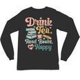 Women's Drink Tea Read Books Nerd Book Reader Book Reading Lover Unisex Long Sleeve T-Shirt Women's Drink Tea Read Books Nerd Book Reader Book Reading Lover Unisex Long Sleeve T-Shirt