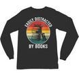 Women's Easily Distracted By Books Unisex Long Sleeve T-Shirt
