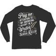Women's I'm A Book Writer Author Book Writing Novelist Unisex Long Sleeve T-Shirt Women's I'm A Book Writer Author Book Writing Novelist Unisex Long Sleeve T-Shirt