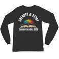 Women's Unearth a Story 2026 Summer Reading Program Tree Book Unisex Long Sleeve T-Shirt