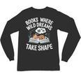 Women's Wild Dreams Reading Giraffe Book Reader Zoo Animals Kids Unisex Long Sleeve T-Shirt