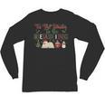 Xmas Books Tis The Season To Be Reading Book Lover Unisex Long Sleeve T-Shirt