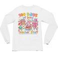 100th Day Of School Teacher 100 Days Coffee Books Unisex Long Sleeve T-Shirt 100th Day Of School Teacher 100 Days Coffee Books Unisex Long Sleeve T-Shirt