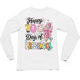 100th Day Of School Teacher Books 100 Days Of Preschool Girl Unisex Long Sleeve T-Shirt 100th Day Of School Teacher Books 100 Days Of Preschool Girl Unisex Long Sleeve T-Shirt