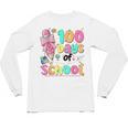 100th Day Of School Teacher Books 100 Days Of School Women Unisex Long Sleeve T-Shirt