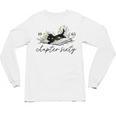 1965 Chapter Sixty Book Cat Lover 60th Birthday For Men Women Unisex Long Sleeve T-Shirt