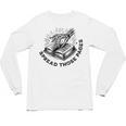 2 SIDES I Look Better Bent Over A Book Saying Quote Unisex Long Sleeve T-Shirt