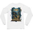 4 Books Are Portable Magic Bookish Reading Nerd Quote Unisex Long Sleeve T-Shirt