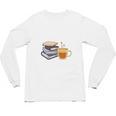 67 Read Every Night Quote For Book Lovers &Coffee Fans Unisex Long Sleeve T-Shirt