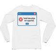 Anti Social Introvert Social Interaction Not Supported Unisex Long Sleeve T-Shirt Anti Social Introvert Social Interaction Not Supported Unisex Long Sleeve T-Shirt