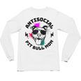 Antisocial Pit Bull Mom Pittie Introvert Dog Lover Pit Bull Raglan Baseball Tee Unisex Long Sleeve T-Shirt