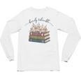 Barely Tolerable Book Lover Floral Quote Pride And Prejudice Unisex Long Sleeve T-Shirt