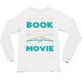 The Book Was Better Than The Movie Literary Library Bookworm Premium Tri-Blend Unisex Long Sleeve T-Shirt The Book Was Better Than The Movie Literary Library Bookworm Premium Tri-Blend Unisex Long Sleeve T-Shirt